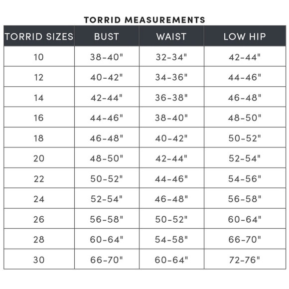 Torrid women's size 0, new has small defect pictured - Picture 10 of 10